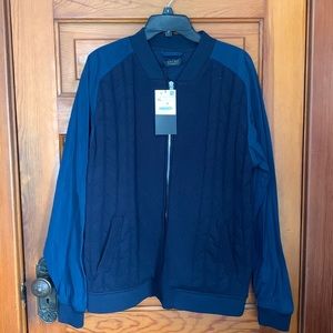 Zara Man XL Knitted Zipper Jacket circa 2013